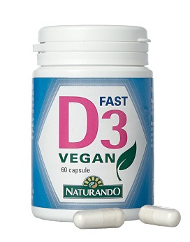 D3 Fast Vegan 60 capsules - NATURANDO