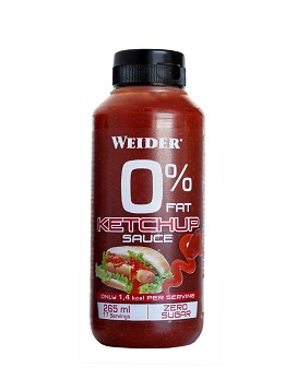 Sauces 0% Fat Ketchup 265ml - WEIDER