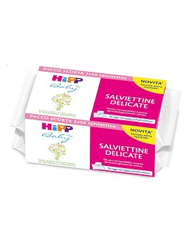Baby - Salviettine Delicate 2 x 56 salviettine - HIPP