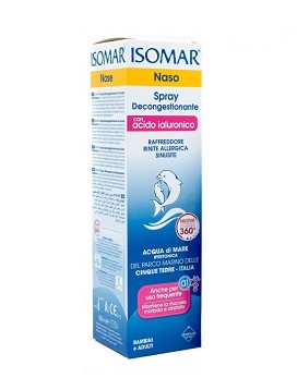 Spray Decogestionante con Acido Ialuronico 100 ml - ISOMAR