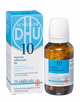 Nr. 10 Natrium Sulfuricum D6 200 compresse - SCHWABE