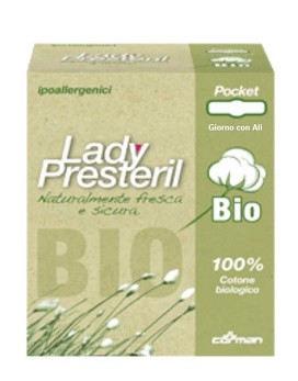 Assorbenti Lady Presteril Bio Pocket Giorno 10 assorbenti con ali - LADY PRESTERIL