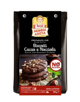Preparato per Biscotti Cacao e Nocciola 350 grammi - NONNA ANITA