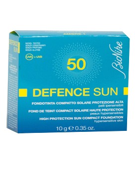 Defence Sun - Fondotinta Compatto Solare Protezione Alta Bronze 2 SPF50 10 grams - BIONIKE