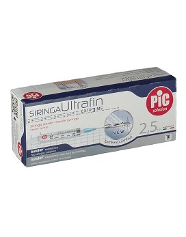 Siringa UltraFin 2.5ml 10 siringhe - PIC