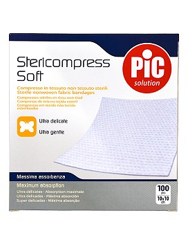 Stericompress Soft Compresse in Tessuto Sterile 100 pcs 10x10cm - PIC