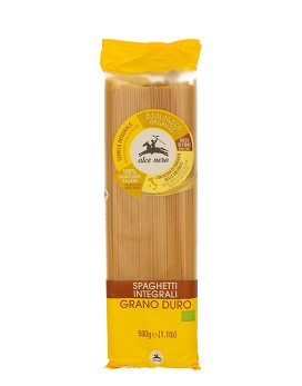 Spaghetti Integrali di Grano Duro 500 gramos - ALCE NERO