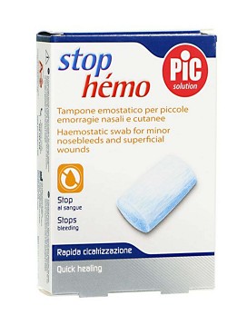Stop Hémo Tampone Emostatico per Piccole Emorragie Nasali 5 tamponi - PIC