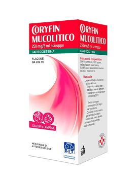 Coryfin Mucolitico 250 mg/5 ml Sciroppo Gusto Ciliegia e Lampone 200ml - CORYFIN