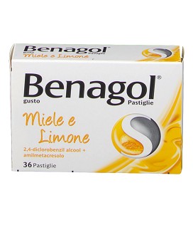 Benagol Pastiglie Gusto Miele e Limone 36 pastiglie - BENAGOL