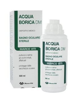 Acqua Borica DM Bagno Oculare Sterile 500ml - MARCO VITI