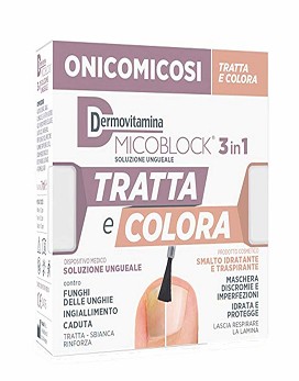 Onicomicosi MicoBlock 3 in 1 Tratta e Colora - DERMOVITAMINA
