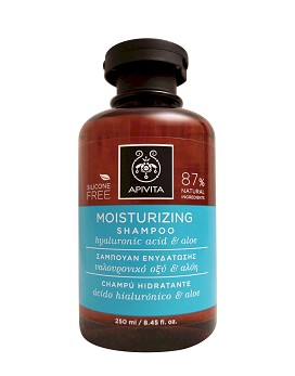 Hydration Moisturizing Shampoo Hyaluronic Acid e Aloe 250ml - APIVITA