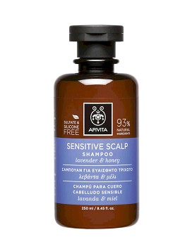 Sensitive Scalp Shampoo Lavanda e Miele 250ml - APIVITA