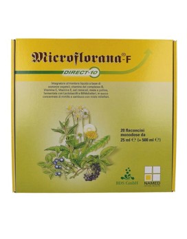 Microflorana - F Direct 10 20 flaconcini da 25ml - NAMED