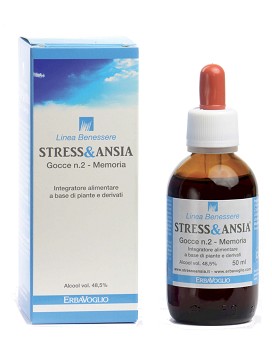Stress & Ansia Gocce N 2 Memoria 50ml - ERBAVOGLIO