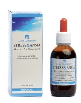 Stress & Ansia Gocce N 5 Stanchezza 50ml - ERBAVOGLIO