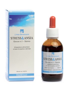 Stress & Ansia Gocce N 1 Sonno 50ml - ERBAVOGLIO