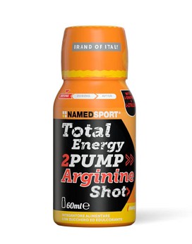 Total Energy 2 Pump Arginine Shot 60ml - NAMED SPORT