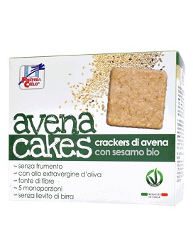 Avena Cakes con Sesamo Bio 250 grammi - LA FINESTRA SUL CIELO