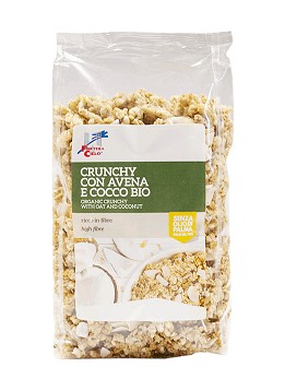 Crunchy con Avena e Cocco Bio 375 grammi - LA FINESTRA SUL CIELO