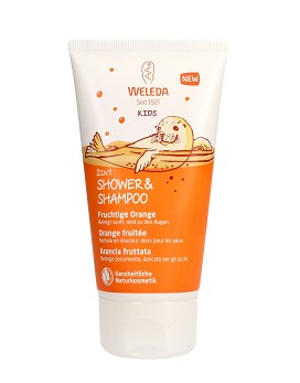 2 in 1 Shower & Shampoo Kids - Arancia Fruttata 150ml - WELEDA