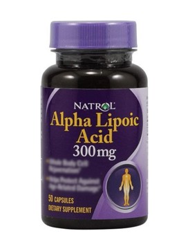 Alpha Lipoic Acid 300mg 50 capsule - NATROL