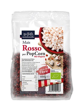 Mais Rosso per Popcorn 400 grammi - SOTTO LE STELLE