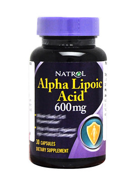 Alpha Lipoic Acid 600mg 30 capsule - NATROL