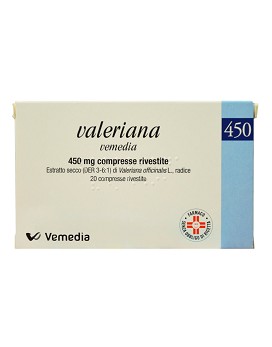 Valeriana 450mg 20 compresse - VEMEDIA