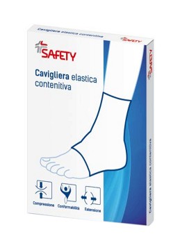 Cavigliera Elastica Contenitiva 1 cavigliera - SAFETY
