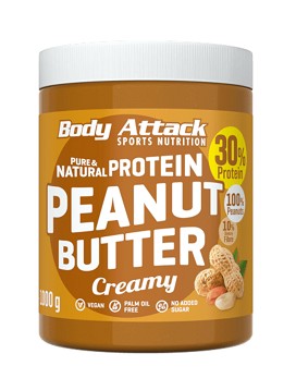Peanut Butter Creamy 1000 grams - BODY ATTACK