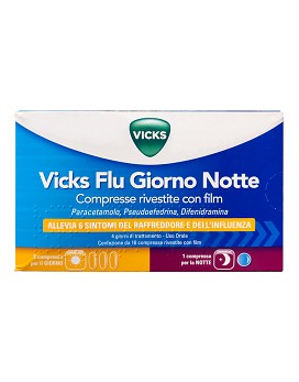 Vicks Flu Giorno e Notte 16 compresse rivestite - VICKS