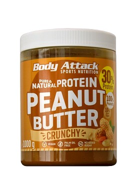 Peanut Butter Crunchy 1000 grammi - BODY ATTACK