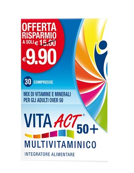Vita Act 50+ Multivit 30 compresse - LINEA ACT