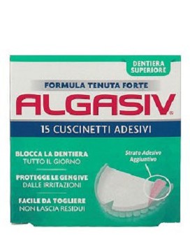 Cuscinetti Adesivi Dentiera Superiore 15 cuscinetti adesivi - ALGASIV