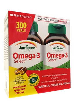 Omega 3 Select 2 packs of 150 softgels - JAMIESON