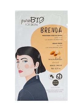 Maschera in Crema per Pelle Secca "Brenda" 10ml - PUROBIO COSMETICS
