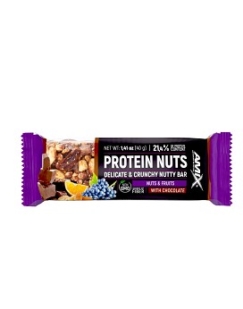Protein Nuts Bar 1 barretta da 40 grammi - AMIX