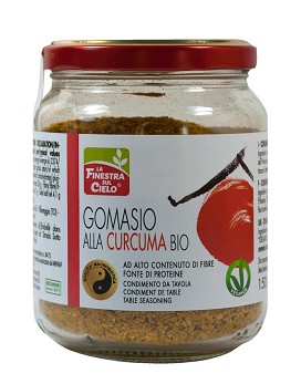 Gomasio alla Curcuma Bio 150 grammi - LA FINESTRA SUL CIELO