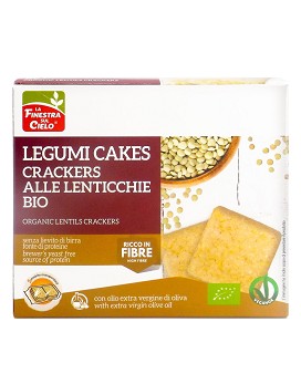 Crackers alle Lenticchie Bio 250 grammi - LA FINESTRA SUL CIELO