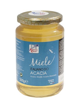 Miele Italiano di Acacia Bio 500 grammi - LA FINESTRA SUL CIELO