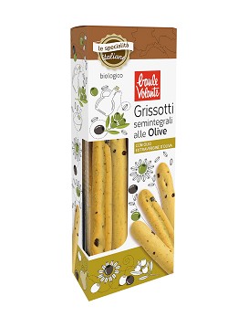 Grissotti Semintegrali alle Olive 130 grammi - BAULE VOLANTE