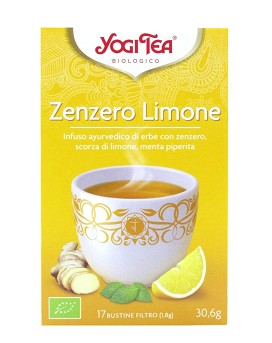 Yogi Tea - Zenzero e Limone 17 sachets of 1.8 grams - YOGI TEA
