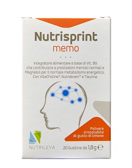 NutriSprint Memo 20 bustine da 1,8 grammi - NUTRILEYA