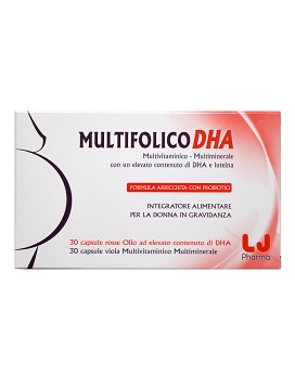 Multifolico DHA 30 capsule rosse + 30 capsule viola - LJ PHARMA
