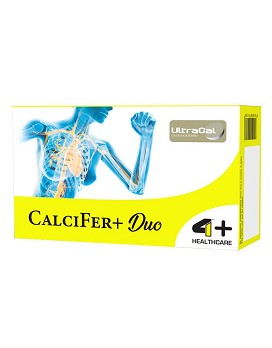 CalciFer+ Duo 45 capsule bianche e 15 capsule arancioni - 4+ NUTRITION