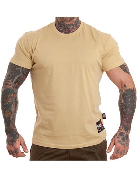 Classic T-Shirt Colore: Beige - MNX SPORTSWEAR