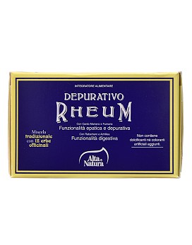 Depurativo Rheum 8 flaconcini da 10 ml - ALTA NATURA