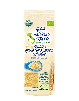Viaggio d'Italia - Pastina di Grano Duro Cappelli Letterine 320 grammi - MELLIN